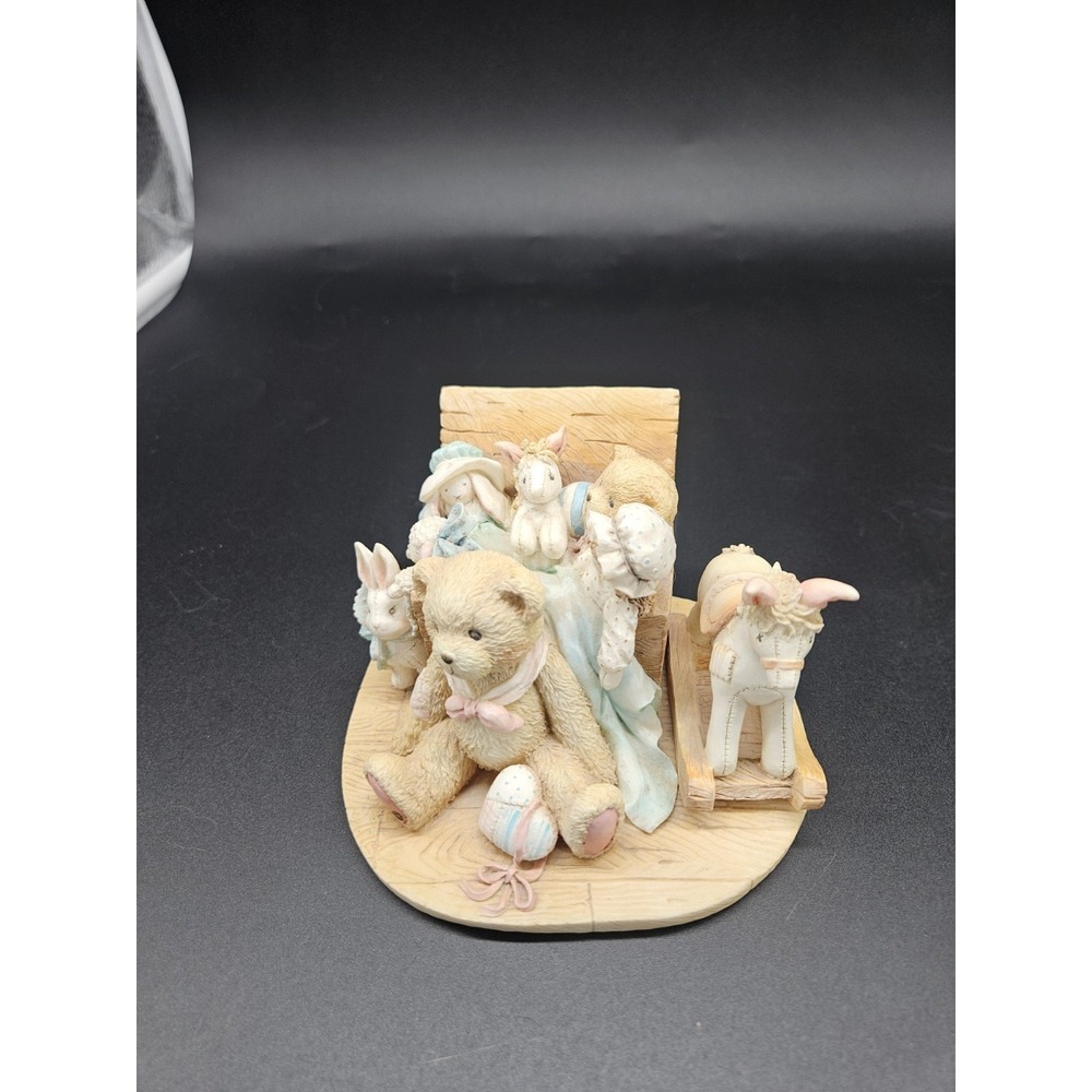 Cherished Teddies 'Christopher' Old Friends Are The Best Friends #950483 Works!